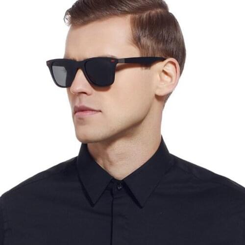 Cat Eye Sunglasses For Men Novelties 2021 Round Anti-glare Glasses For Driving A Car Brown Cozmo Polarized UV400 Unisex TR90