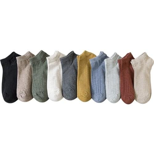 New Womens Socks Plain Socks, Womens Solid Socks, Boat Socks, Womens Cotton Socks