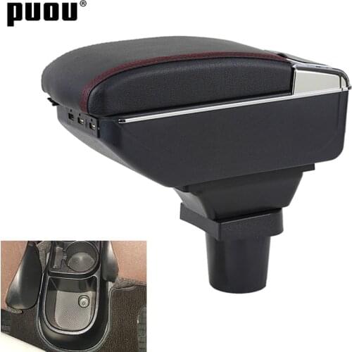 For Toyota yaris vitz Jewela model Armrest box Rotatable Center Centre Console Storage Box with USB interface decoration accesso