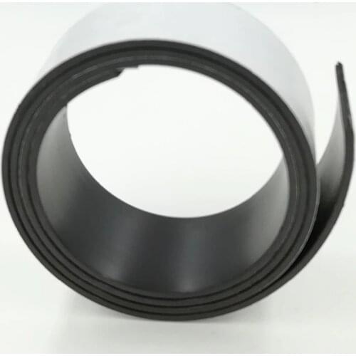 Self Adhesive Flexible Soft Rubber Magnetic Tape Magnet DIY Craft Strip 25mm 1m