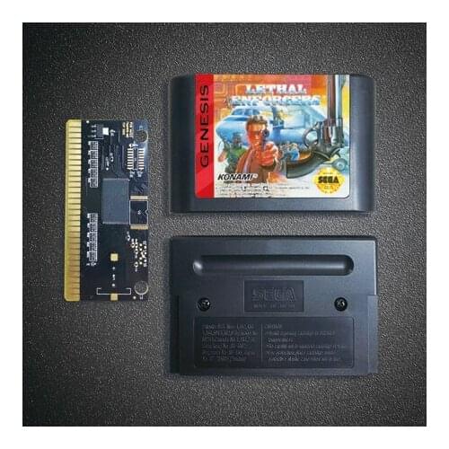 Lethal Enforcers - 16 Bit MD Game Card for Sega Megadrive Genesis Video Game Console Cartridge