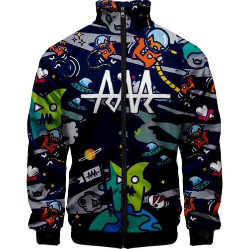 Harajuku Team Rar 3D Print Men Women Fashion Oversized Harajuku Zipper Sweatshirt Casual Hoodies Highstreet