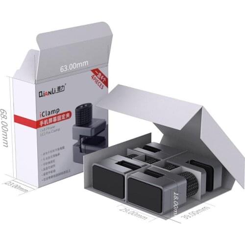 Qianli Universal Phone Screen Clip Fixture Aluminium Alloy Fixing Clip for Phone for iPad Adjustable Screen Rear Glass Fastening