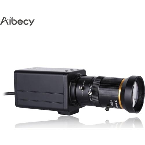 Aibecy 4K HD Camera Computer Webcam 8 Megapixels 10X Optical Zoom 60 Degree Wide Angle Manual Focus Auto Exposure Compensation