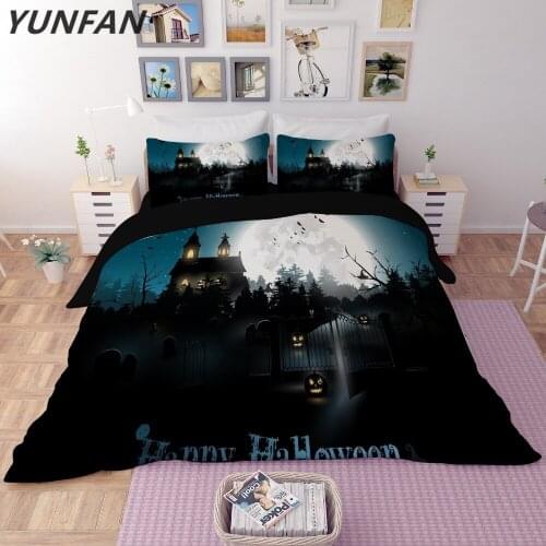Building Comic and Animation bedding Sets 3pcs Good quality bedclothes duvet cover quilt cover pillow cases Home textiles
