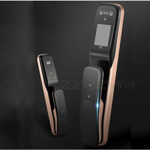 Automatic Face Recognition Lock,Smart Fingerprint Lock,Password Lock, Wooden Door Anti-theft DoorSmart Lock With Smart Doorbell