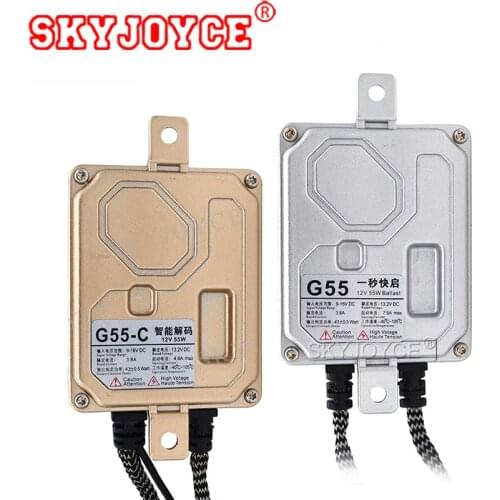 SKYJOYCE Car Headlight AC 55W Fast Start EMC Canbus Xenon Ballast Reactor For Xenon H1 H7 H11 D2H HID Bulb Kit Car Accessories