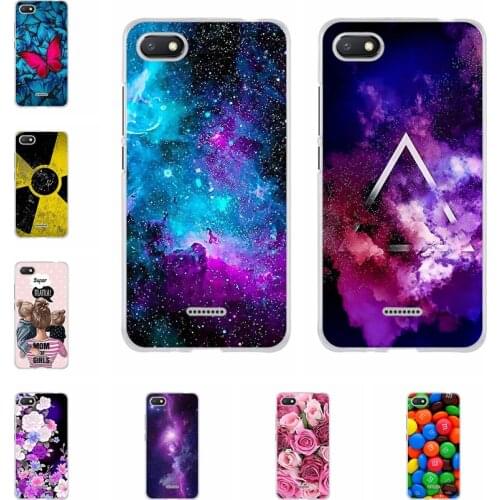 For Xiaomi Redmi 6A Case Cover 5.45" Soft Silicone Back Shell Cover on Redmi 6A Case Funda For Xiomi Redmi 6A 6 A A6 phone Cases