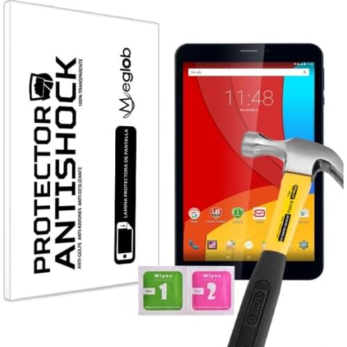 Screen protector Anti-Shock Anti-scratch Anti-Shatter compatible with Tablet Prestigio MultiPad Wize 3508