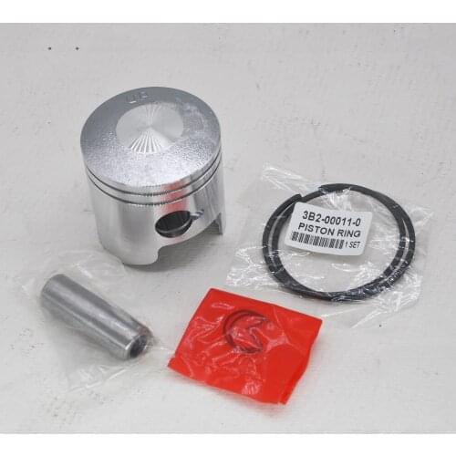 Piston Assy Ring Set 3B2-00001-0 1 For Tohatsu Nissan Outboard 9.8HP 8HP 50MM 2T