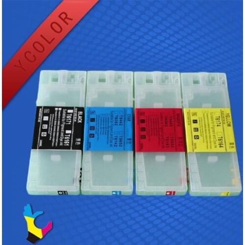 HOT! Refillable ink cartridge for epson T6161-T6164 /T6171-T6174 with chip for Epson B300/B500/B310/B510 ink cartridge