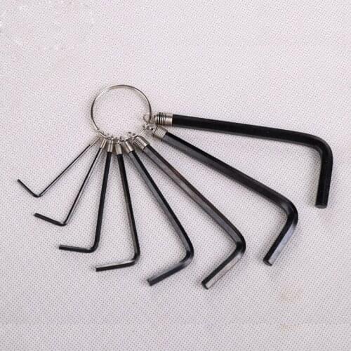 Shanghai hex wrench set hex screwdriver set inside hexagonal wrench