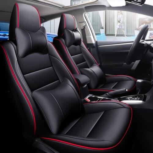 Car Special Luxury car styling For Toyota Corolla 2014 2015 2016 2017 2018 Auto parts Custom Fit leather Protection pad