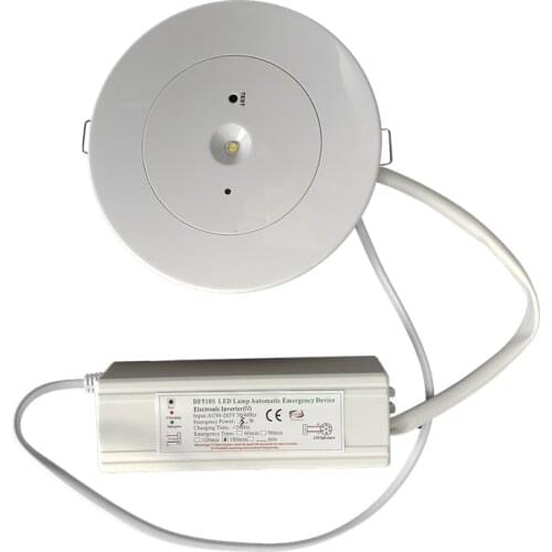 Led Emergency Light Ceiling 2600mah Lamp Recessed Poweroff outage