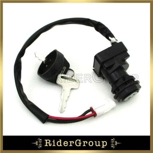 ATV Ignition Key Switch For Suzuki Quadracer LTR450Z 2x4 LT-R450Z 2008 2009 LTR450 2006 2007 2008 2009