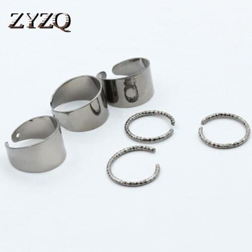 ZYZQ Korean Stylish Women Ring Sets Punk Daily Accessories Open Rings Vintage Style Jewelry Adjustable Six-Pieces Finger Rings