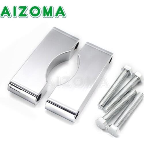 1 Set Aluminum Motorcycle 1.25" Front Fender Spacer w/ 5.5'' Wide 21" Wheel For Harley 1984-2013 Touring Road King Electra Glide