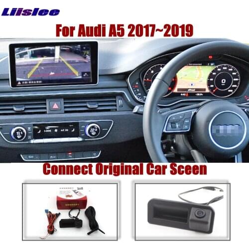 AUTO CAM Car Rear Camera For Audi A5/S5 2017 2018 2019 2020 Original Screen Upgrade Dynamic Image Parking Reverse