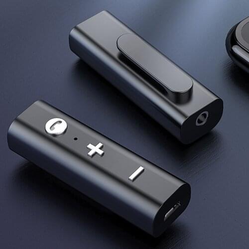 Bluetooth compatibility 5.0 Receiver Audio Receiver Adapter HIFI Sound Car Aux Audio Music Transmitter For 3.5mm Jack Headsets