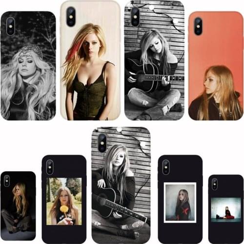 Avril Lavigne Phone Case For iphone 12 5 5s 5c se 6 6s 7 8 plus x xs xr 11 pro max