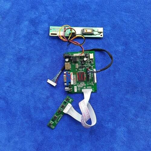 LVDS 20-Pin 1024*768 For FLC38XGC6B/FLC38XGC6T/NA19026 LCD display controller driver board DIY KitHDMI-compatible VGA 2AV 1CCFL