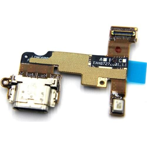 For LG G6 G600 H870 H871 H872T LS993 Charging Port Dock Connector Flex Cable With Microphone Type C
