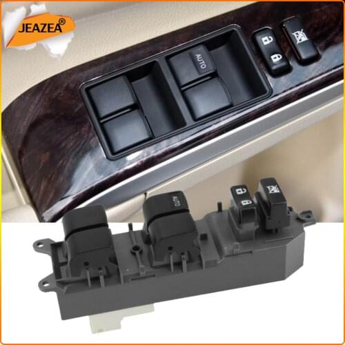 JEAZEA Front Driver Side Electric Power Window Lifter Master Control Switch 84820-06100 84820-02190 Fit for Toyota Corolla RAV4