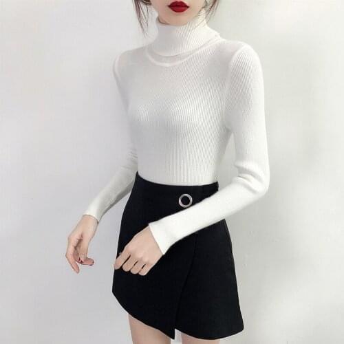 Cashmere Pullover Women Jumper Turtleneck Sweater Female Jumper Women Warm Sweater thick Winter Cable Knitted Oversized Sweater