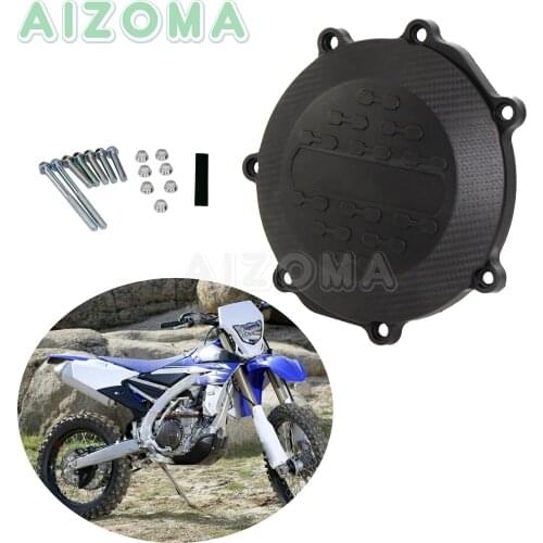 Dirt Bike Engine Clutch Cover Case Black For Yamaha YZ450F WR450F YZ450FX YZF WRF YZ WR 450 X 2010-2012 2013 2014 15 2016 17