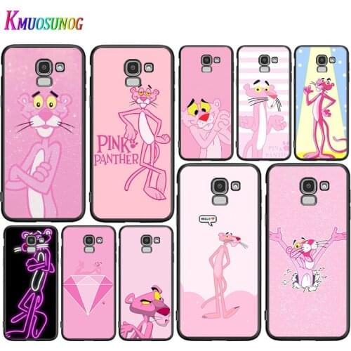 Cute Pink Leopard For Samsung Galaxy j2 3 4 5 6 7 8 730 530 330 2016/2017/2018Star Plus Prime Core Duo Black silicone Phone Case