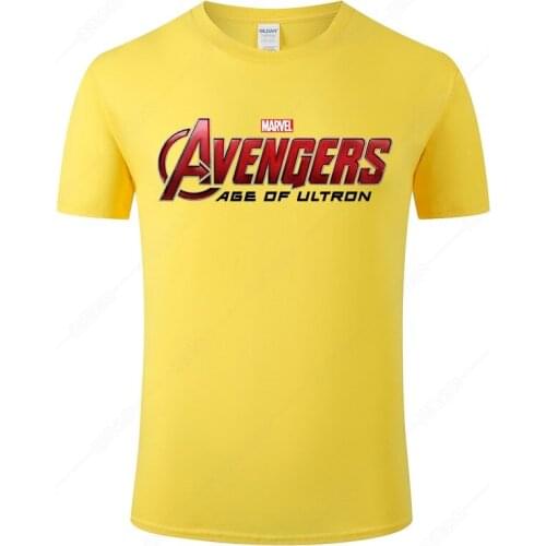 2021 New The Avengers T Shirt Men Short Sleeved Tee Male Cotton Cool T-shirt Summer Casual Tops Streetwear Unisex Clothing J87