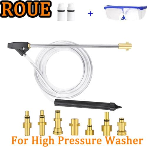 High pressure cleaner wet Sandblasting gun nozzle hose Rust removal tool Jet Kit For Karcher/Lavor/HD/Huter / Nilfisk / M22 / AR