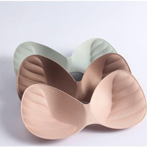 Bikini Sponge Pads Women Intimates Accessories summer new Swimsuit Breast Push Up Pads Chest Enhancers Bra Foam Black white