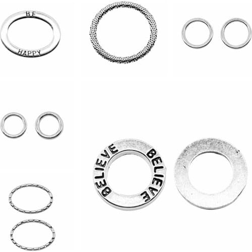 Sejuani diy charms for jewelry making kit pendant for bracelet jewelry accessories Circle Charms