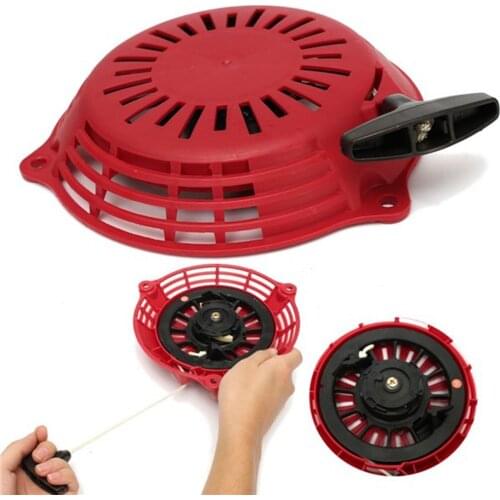 Pull Start Recoil Starter For Honda GCV135 GCV160 EN2000 HRU19 Lawnmower Engine Cropper Grass Cutter Starter Plate