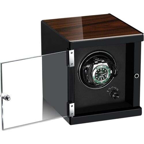 Luxury Intelligent Winder Box Wood Mechanical Watch Box Automatic Watch Winding Storage Holder Box 5 Modes Silent Motor Shaker