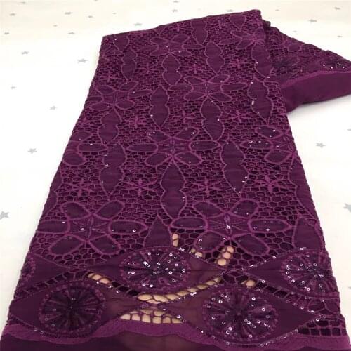 SJ Lace African Net Milk Silk Lace Sequins Embroiderd High Quality French Lace Fabric Nigerian Lace Fabric Wedding Dress x2-97