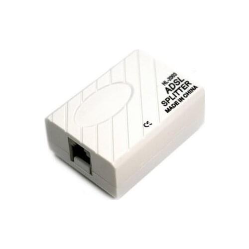 Telephone broadband splitter ADSL splitter 1 minute 2 shunt filter Telecom ADSL voice splitter