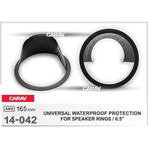 2pcs/set Universal Car Speaker Adapter Bracket Plate ABS Automobiles Speaker Bracket for UNIVERSAL WATERPROOF CARAV 14-042