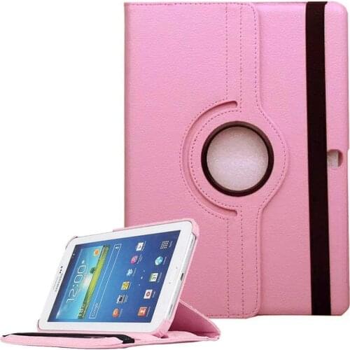 360 Rotating Stand Case Cover For Samsung Galaxy Tab 4 10.1 SM-T530 T530 T531 Tablet Case Flip PU Leather Cover GLASS Tab4 10.1"