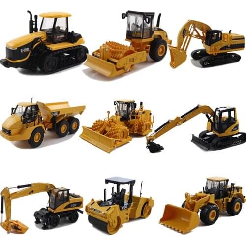 1:64 C-Cool Excavetor Tractor Soil Compactor Diecast Model Engineering Vehicle