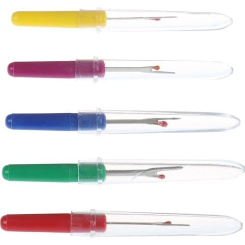 1PCS Pointed Stitches Removed Tool Safe Plastic Handle DIY Craft Thread Cutter Seam Ripper Cross Stitch Sewing Accessories Tools