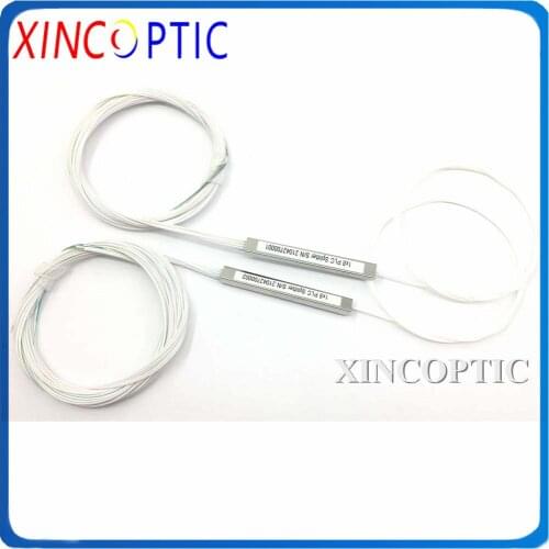 10Pcs 1x2 1x4 1x8 1X16 1X32 1.5M 1M 0.9mm Blockless FTTH Steel Tube Cable Fiber Optic PLC Splitter Without Connector