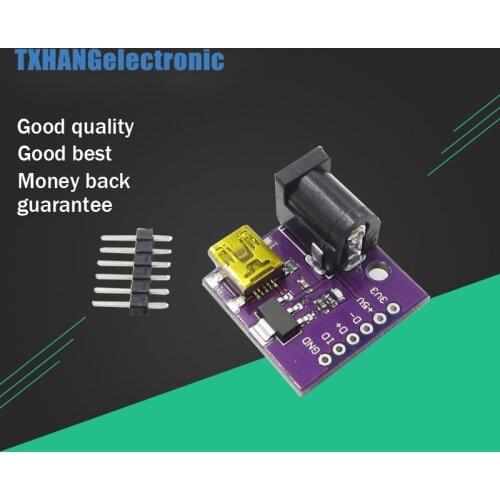 AMS1117-3.3V Mini USB 5V/3.3V DC Perfect Power Supply Module
