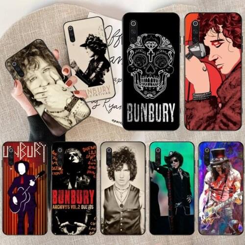 Enrique Bunbury Phone Case for Xiaomi Mi Note 10 Lite Mi 9T Pro xiaomi 10 10 CC9 Pro 9SE