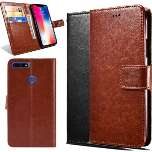 For Huawei Honor 7A Pro Flip Phone Case For Huawei Honor 7A Pro AUM-AL29 Cover High quality luxury PU Leather Phone Case