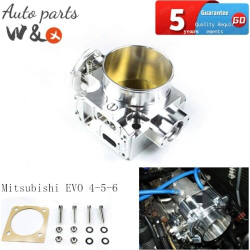 Throttle Body For Mitsubishi Lancer 4G63 EVO4 5 6 70MM Intake Manifold Throttle Valva TB-MBEVO456SL