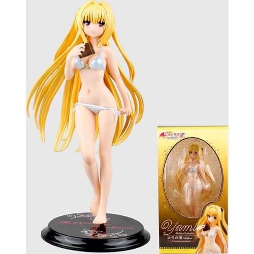 Golden Darkness Anime To Love Konjiki No Yami Action Figure Sexy White Underwear 1/7 Scale PVC Model Toy Gift Collectibles