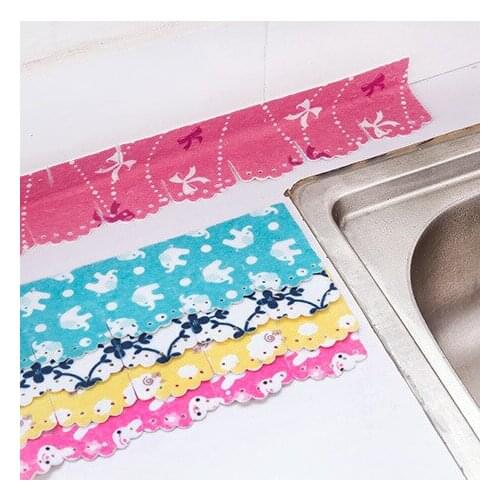 Electrostatic toilet antifouling stickers toilet base decorative stickers wall stickers corner gap shielding strips