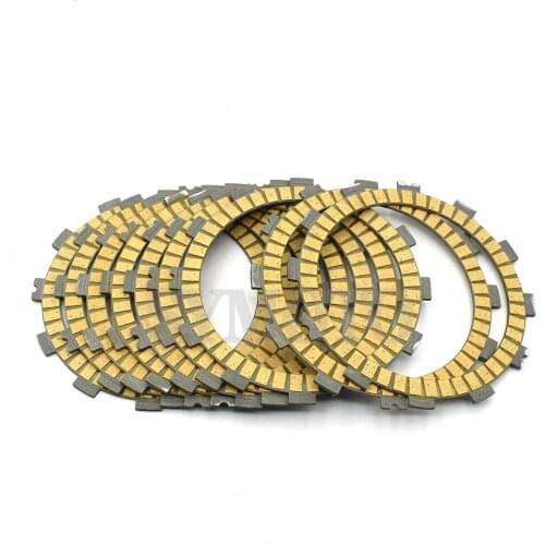 Motorcycle Friction Clutch Plates Disc For KAWASAKI ZX600 Ninja ZX-6R 95-02 Ninja ZX-6RR 2003 ZZR600 2005-2007 ZX636 B1 B2 03-04